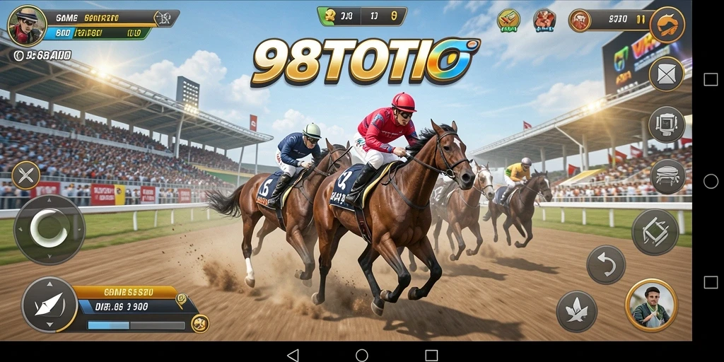 Gameplay menegangkan dalam balapan mobil cepat di 98TOTO.