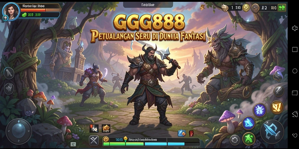 Tampilan gameplay GGG888 yang seru dalam petualangan menantang.