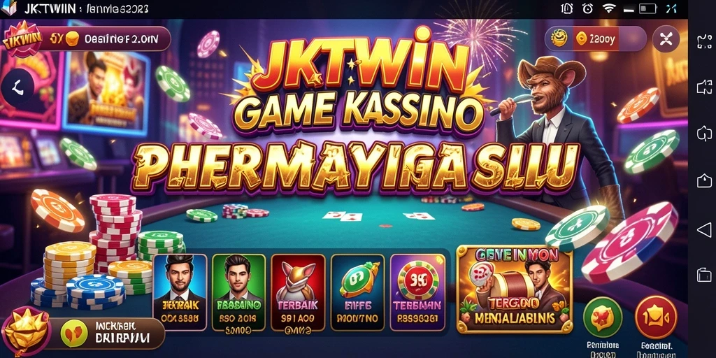 Tampilan menarik dari gameplay JKTWIN yang seru dan mendebarkan.
