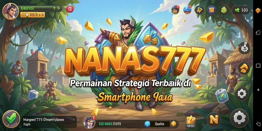 Tampilan gameplay menarik dari permainan SLG NANAS777.