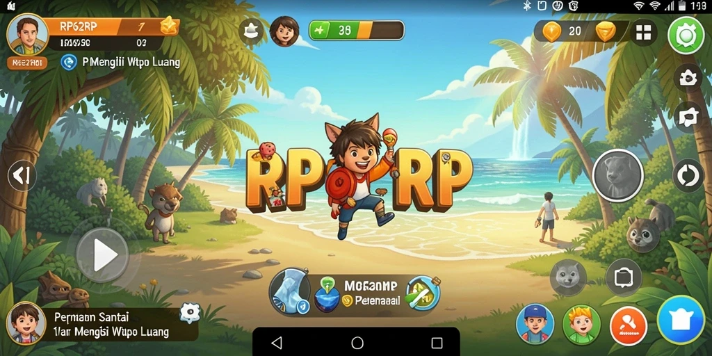Screenshot gameplay RP62RP menunjukkan keseruan dan tantangan yang ditawarkan.