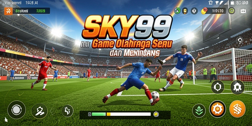 Tampilan screenshot SKY99 menampilkan aksi seru dalam gameplay olahraga.